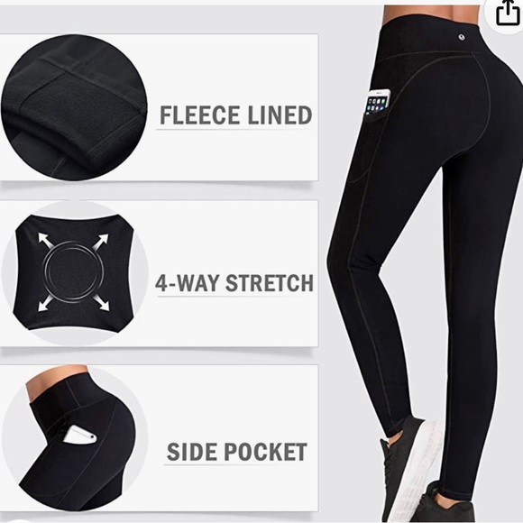 IUGA Fleece Lined Leggings Women - Picture 6 of 6